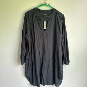 J Crew cotton gauze swim coverup